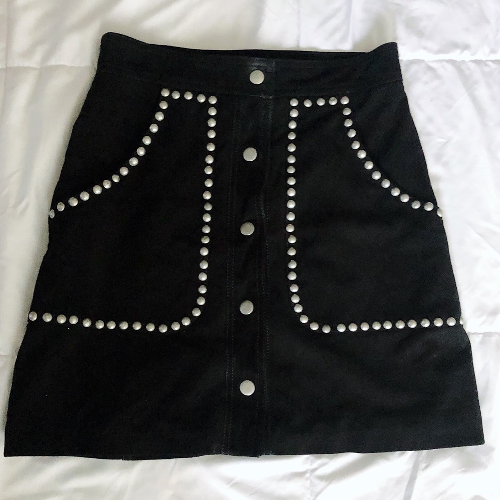 Nasty Gal Lady Land Suede Skirt